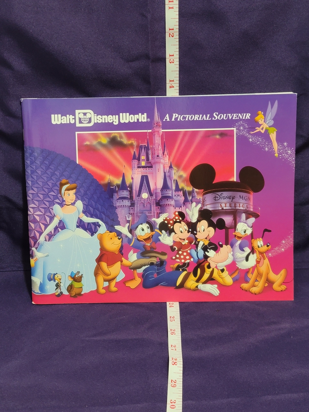 Disney Purple Pictorial Souvenir Book